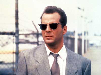 Bruce Willis con gafas Browline